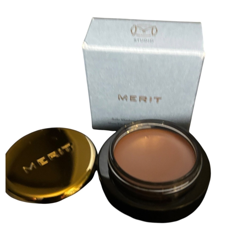 Merit Solo Shadow Matte Eye Color Studio Taupe Brown 0.17oz NIB